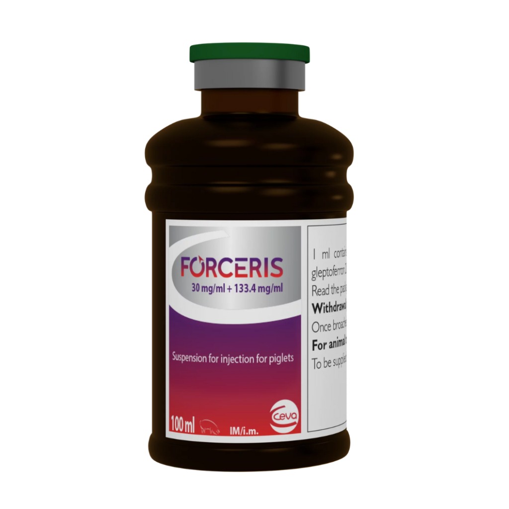 FORCERIS Inyectable para la prevención de coccidiosis y anemia