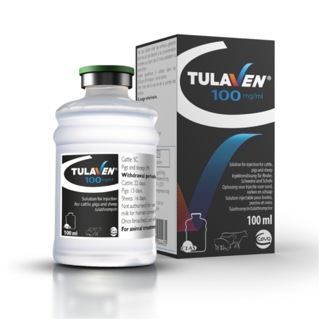 TULAVEN 100 Tratamiento y metalaxis de enfermedades respiratorias