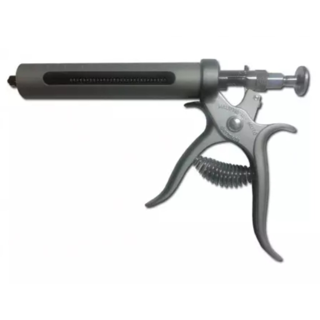 Pistola per siringa ipodermica Hauptner 50 ml luer-lock dosaggio da 1 a 5 ml
