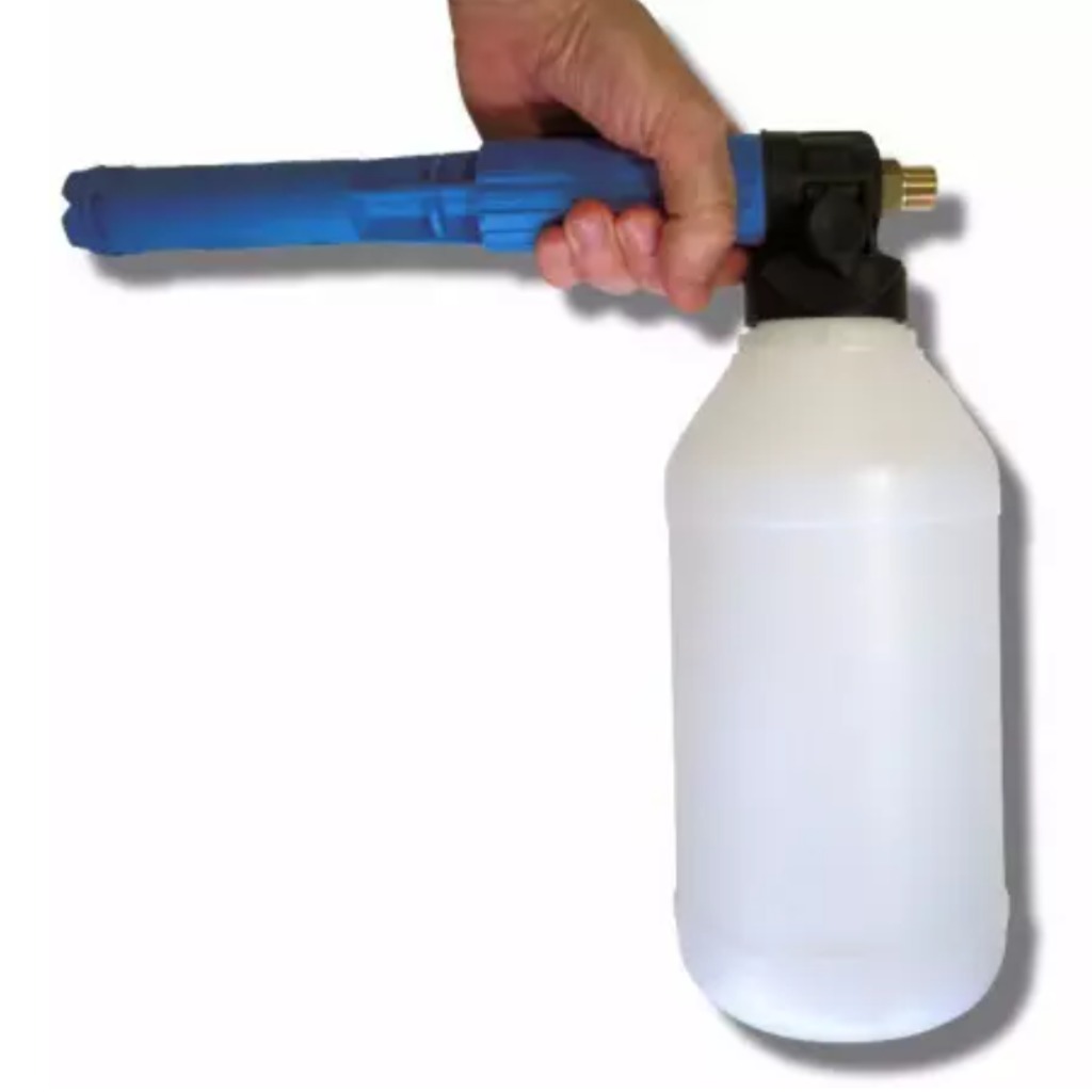 Pistolet à mousse de 1,8 mm. bidon de 2 litres