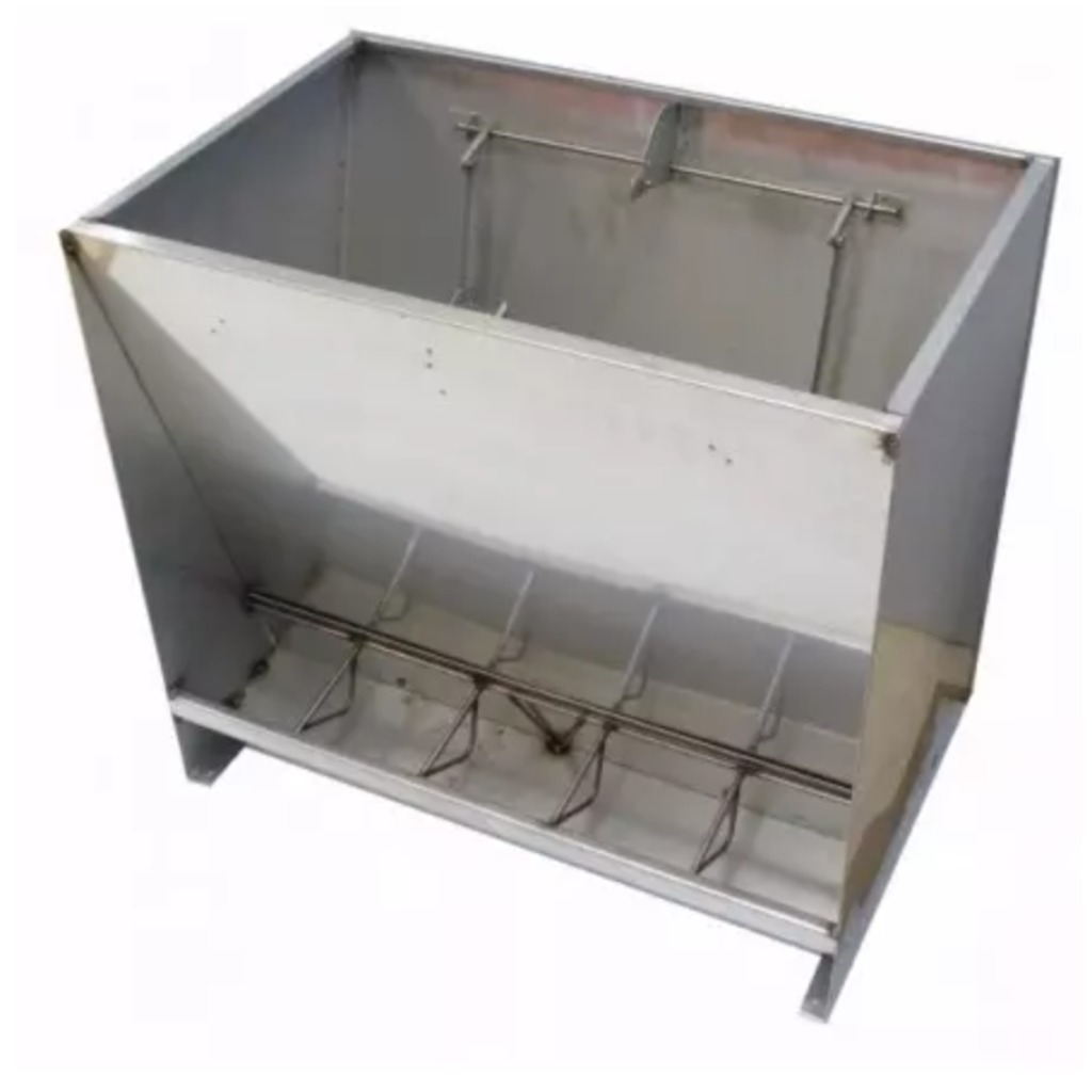 Trémie FM en acier inoxydable avec 5 doubles ouvertures