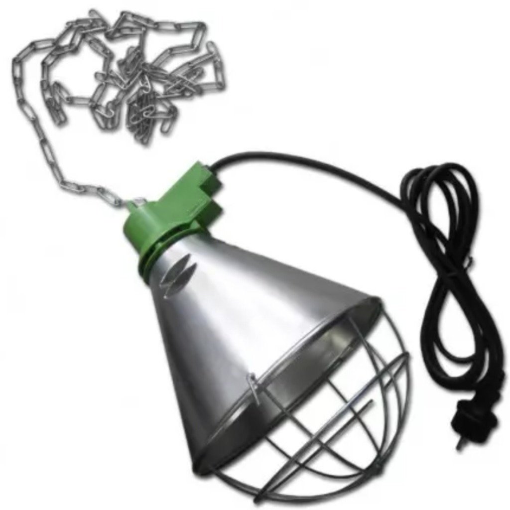 Protezione lampadina con cavo da 2,5 metri Scatola da 2 unità