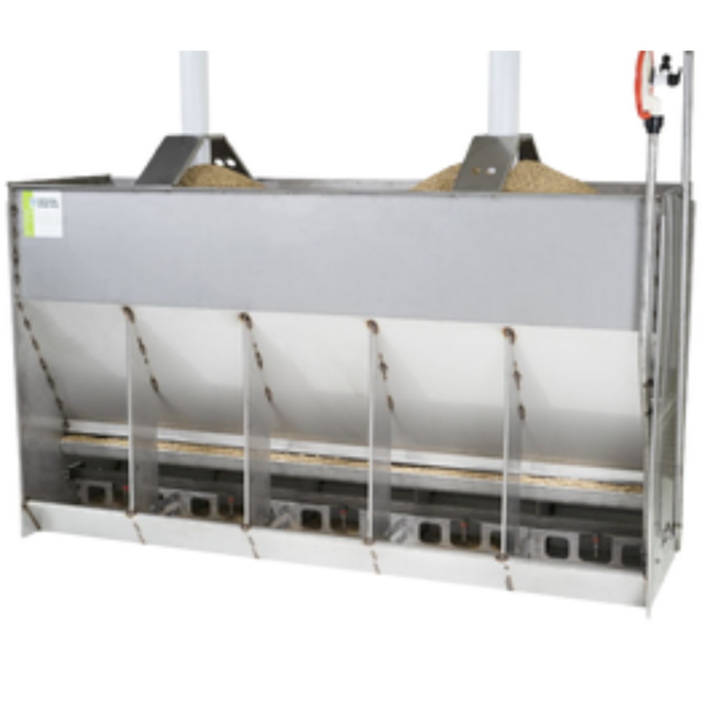 COMEDERO SECO/HÚMEDO PARA DESTETE-VENTA (WEAN-TO-FINISH) CON WATER-SPACE™ (LADO DOBLE) (MODELO #F16)