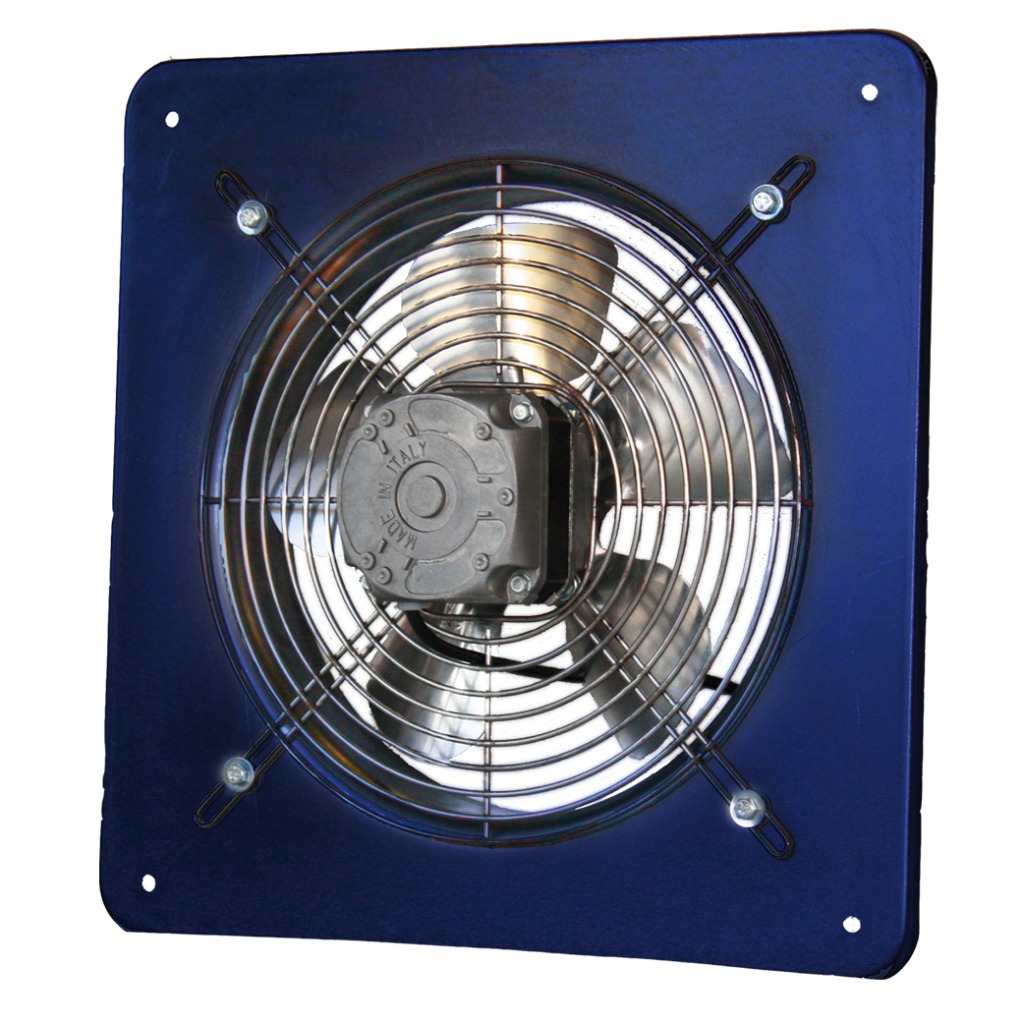 Ventilateur à cadre carré Casals HJEM pour installation sur un mur de ferme