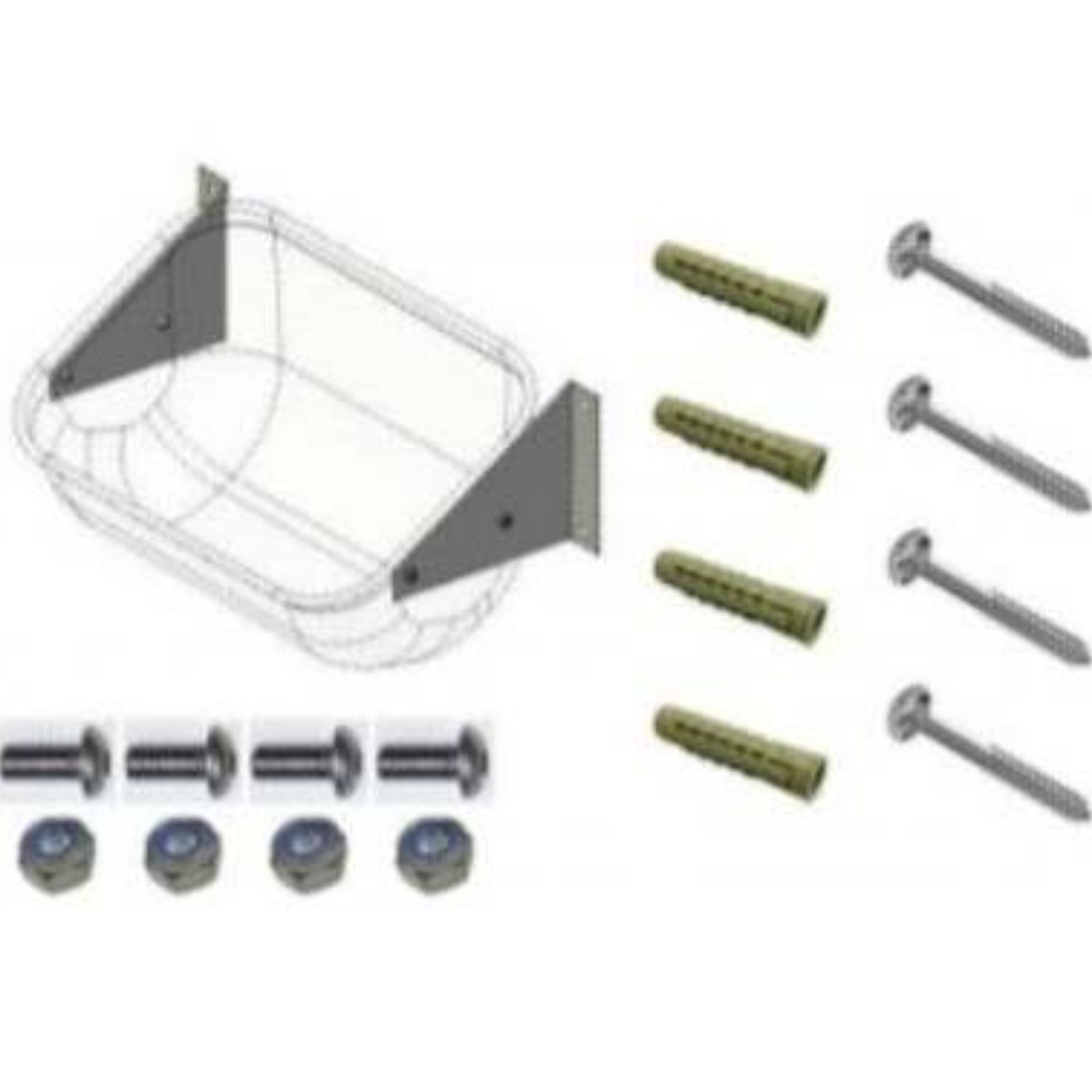 Kit de support mural Aco Funki pour mangeoire à truies profonde